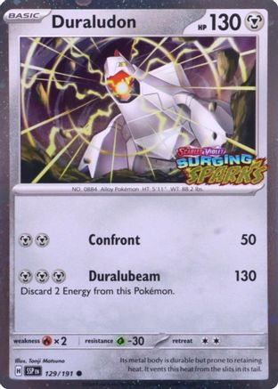 Duraludon (Surging Sparks) 129 - Common - Holofoil