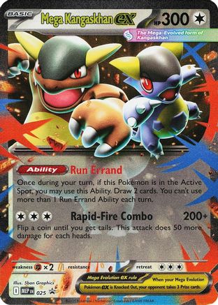 Mega Kangaskhan ex 025 - Promo - Holofoil