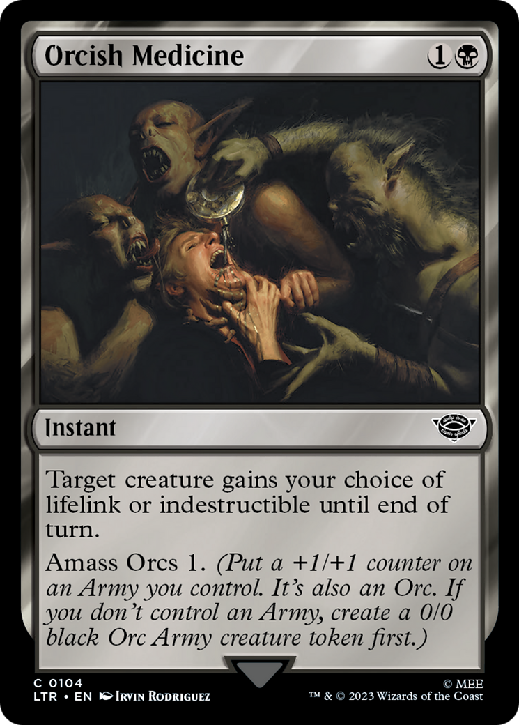 Orcish Medicine [The Lord of the Rings: Tales of Middle-Earth]