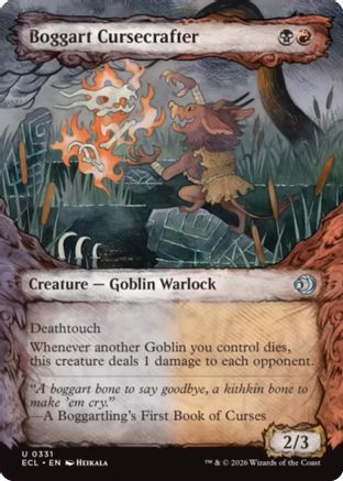 Boggart Cursecrafter (Showcase) (ECL-331) - Lorwyn Eclipsed