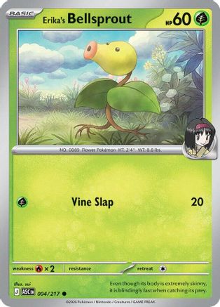 Erika's Bellsprout (004) - ME Ascended Heroes Reverse Holofoil