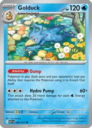 Golduck (040) - ME Ascended Heroes