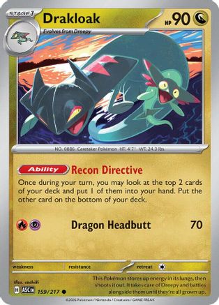 Drakloak (159/217) - ME Ascended Heroes