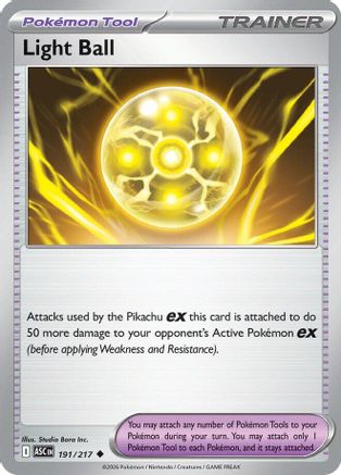 Light Ball (191) - ME Ascended Heroes