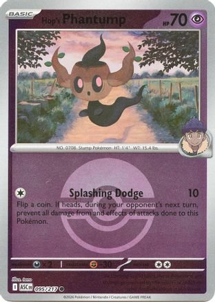 Hop's Phantump (Poke Ball) (095) - ME Ascended Heroes Reverse Holofoil