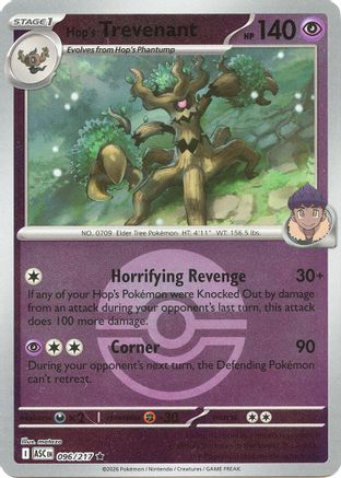 Hop's Trevenant (Poke Ball) (096/217) - ME Ascended Heroes Reverse Holofoil