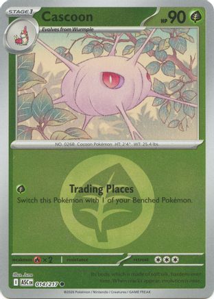 Cascoon (Energy Symbol Pattern) (014) - ME Ascended Heroes Reverse Holofoil