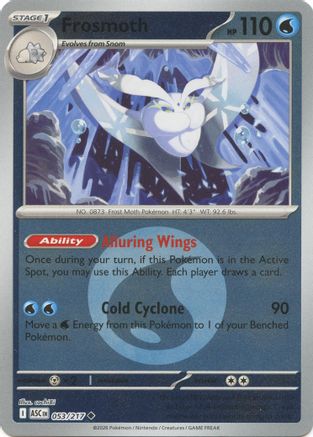 Frosmoth (Energy Symbol Pattern) (053) - ME Ascended Heroes Reverse Holofoil