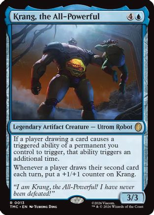Krang, the All-Powerful (TMC-013) - Commander: Teenage Mutant Ninja Turtles Foil