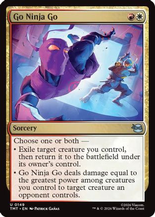 Go Ninja Go (TMT-149) - Teenage Mutant Ninja Turtles