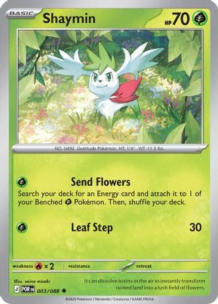 Shaymin (003) - ME03 Perfect Order