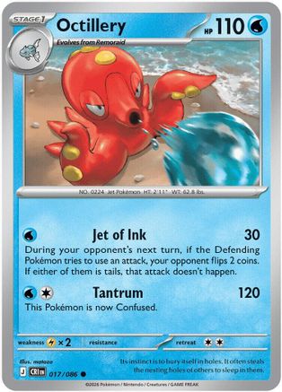 Octillery (017/null) - ME04 Chaos Rising