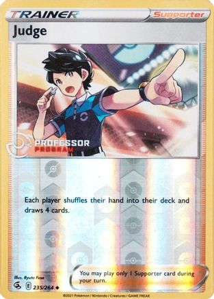 Judge (235/264) - Professor Program Promos Reverse Holofoil