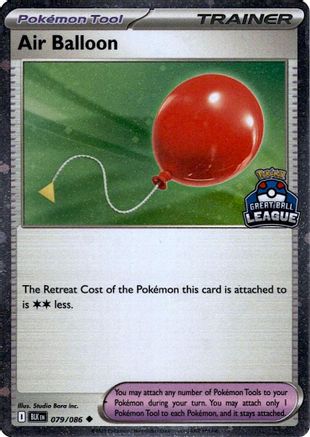 Air Balloon (Great Ball League) (079/086) - League & Championship Cards Holofoil
