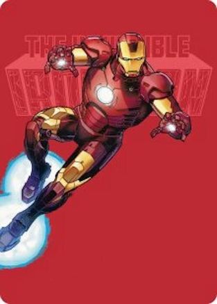 The Invincible Iron Man Art Card (AAMSH-029) - Art Series: Marvel Super Heroes