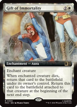Gift of Immortality (Extended Art) (MSC-306) - Commander: Marvel Super Heroes