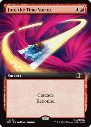Into the Time Vortex (Extended Art) (MSC-363) - Commander: Marvel Super Heroes