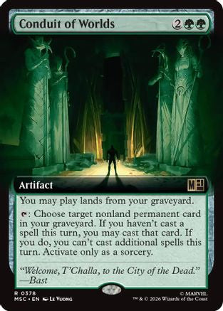 Conduit of Worlds (Extended Art) (MSC-378) - Commander: Marvel Super Heroes