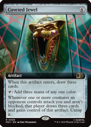 Coveted Jewel (Extended Art) (MSC-429) - Commander: Marvel Super Heroes Foil