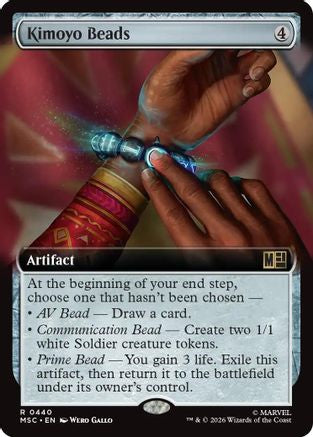 Kimoyo Beads (Extended Art) (MSC-440) - Commander: Marvel Super Heroes