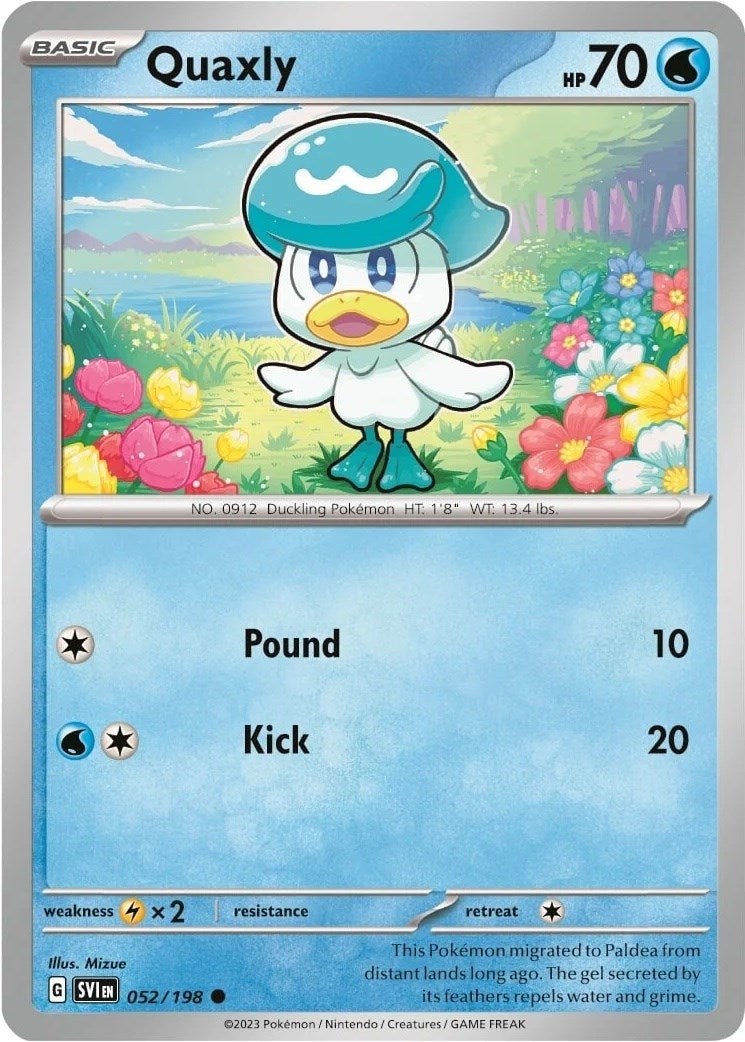 Quaxly 052/198 - Promo - Holofoil