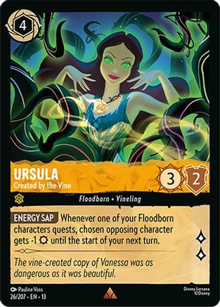 Ursula - Created by the Vine (26/204) - Attack of the Vine