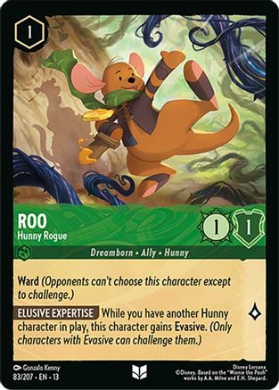 Roo - Hunny Rogue (83/204) - Attack of the Vine