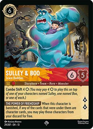 Sulley & Boo - Scare Buddies (29/204) - Attack of the Vine