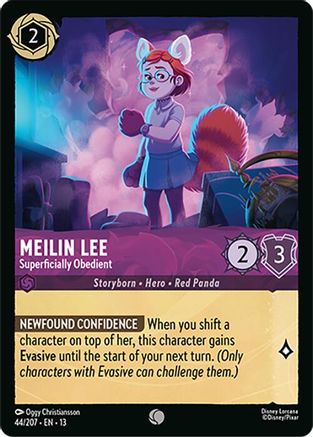Meilin Lee - Superficially Obedient (44/204) - Attack of the Vine Cold Foil