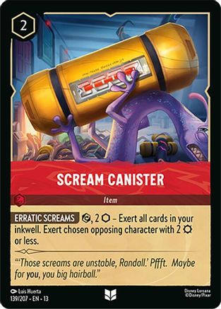 Scream Canister (139/204) - Attack of the Vine