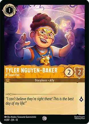 Tyler Nguyen-Baker - 4*Town Fan (4/204) - Attack of the Vine