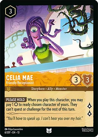 Celia Mae - Friendly Receptionist (6/204) - Attack of the Vine