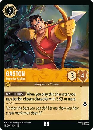 Gaston - Superior Archer (15/204) - Attack of the Vine