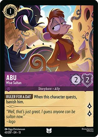 Abu - Wise Sultan (43/204) - Attack of the Vine