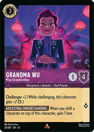 Grandma Wu - Wise Grandmother (53/204) - Attack of the Vine