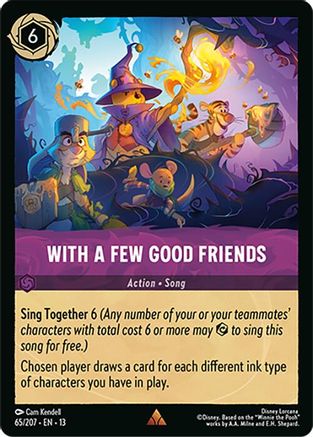 With a Few Good Friends (65/204) - Attack of the Vine Cold Foil