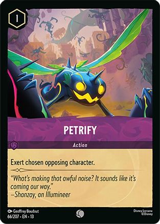 Petrify (66/204) - Attack of the Vine Cold Foil