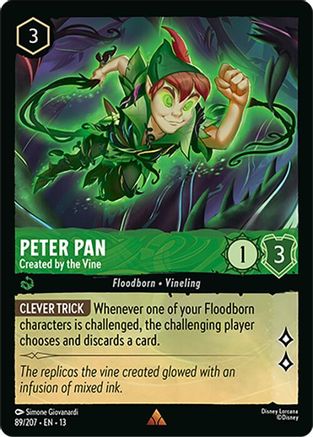 Peter Pan - Created by the Vine (89/204) - Attack of the Vine