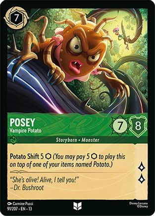 Posey - Vampire Potato (91/204) - Attack of the Vine
