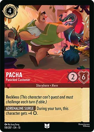 Pacha - Panicked Customer (118/204) - Attack of the Vine