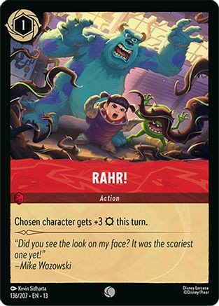 RAHR! (136/204) - Attack of the Vine Cold Foil