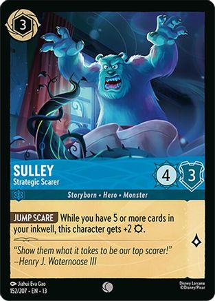 Sulley - Strategic Scarer (152/204) - Attack of the Vine Cold Foil