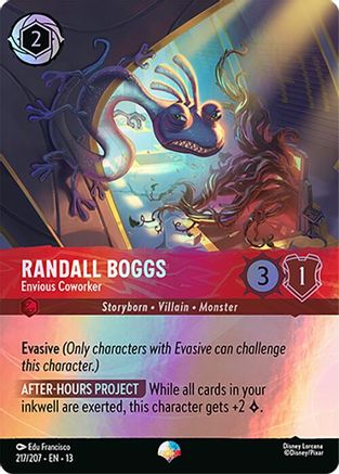 Randall Boggs - Envious Coworker (Epic) (217/204) - Attack of the Vine Holofoil