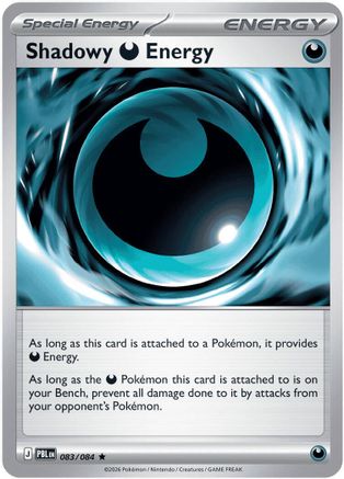 Shadowy Darkness Energy (083/null) - ME05 Pitch Black Reverse Holofoil