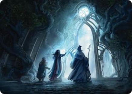Uncover the Moon-Letters Art Card (ASHOB-013) - Art Series: The Hobbit