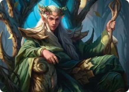 Thranduil, the Elvenking Art Card (ASHOB-022) - Art Series: The Hobbit