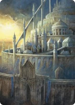 Minas Tirith Art Card (ASHOB-038) - Art Series: The Hobbit
