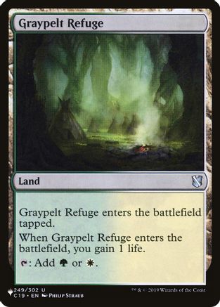 Graypelt Refuge (C19) (LIST-249) - The List Reprints