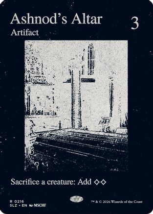 Ashnod's Altar (0216) (SLZ-216) - Secret Lair x MSCHF: The Zeta Set