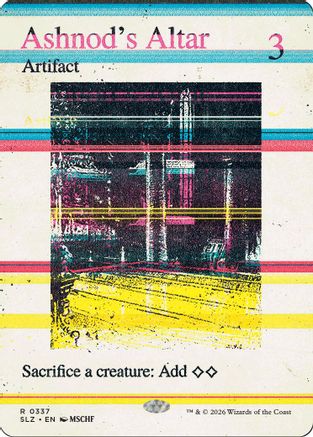 Ashnod's Altar (0337) (SLZ-337) - Secret Lair x MSCHF: The Zeta Set